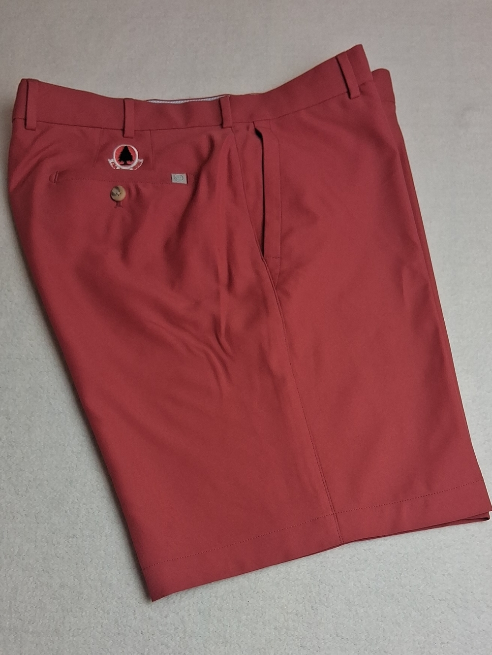 Peter Millar Men's Cape Red Salem Golf Shorts Style MEOE832 Size 36. EUC.